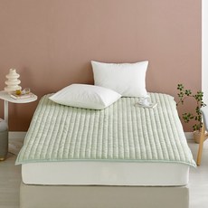 [MODERN HOUSE 중계점] 소프트워싱 극세사 양면패드 슈퍼싱글 그린 CV2225137, 단품