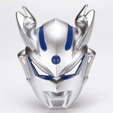 髮光迪迦奧特曼麵具賽羅奧特曼玩具捷德歐布超人變身器刀劍套裝, 1個, 賽羅銀面具【無燈】