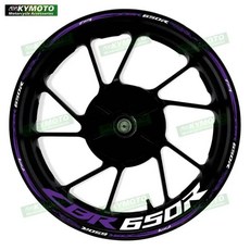 오토바이 앞바퀴 뒷바퀴 스티커 수정된 반사 휠, 1개, 22. CBR650R-20