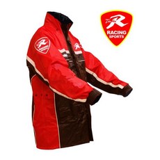 TENDER 天德牌 R5 新R5 開式背包版風雨衣 最新版 二件式 可拆隱藏鞋套, 紅,2XL