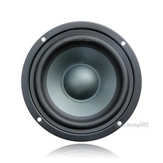 磬聽 5.25寸 圓形專業 中音喇叭 QT-52MY01 雙磁 人聲 中頻揚聲器, 圓形 QT-52MY01,4歐&一隻價