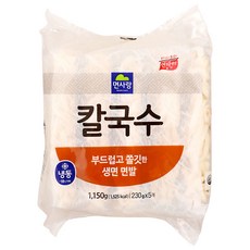 냉동칼국수 230Gx5입(주)면사랑, 1개, 1150g
