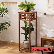 楠竹復古中式花台, 85cm