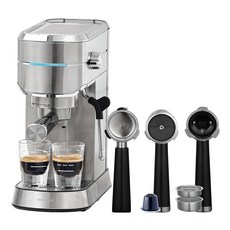 Wiswell Iron半自動義式濃縮咖啡機, WC5418, 銀色