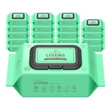 리벤스 스페셜민트 저자극 물티슈 100매 20개