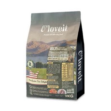 O'loveit 歐力 無穀幼犬活力配方，呵護腸胃，強化免疫力，小顆粒好咀嚼, 2kg, 1個, 火雞