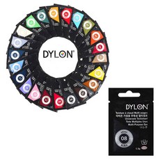 DYLON 다이론 멀티염료 옷염색, 8 - Ebony Black