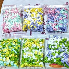 bld貝樂地【0粉塵 呵護小寵呼吸道】小動物紙床 小寵墊料 倉鼠紙棉 倉鼠紙粒 倉鼠紙床 倉鼠墊料 與日本Clean1 紙床同款工藝 77寵物鼠樂園, 1個, 不挑款隨機色試用包10g, 10g