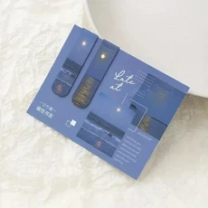 페이지 책 독자를 위한 2pcs 숲 풍경 자기 책갈피, 기타, 05 B