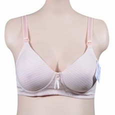 BR6805 임산부 수유브라 노와이어 면패드 B컵 웰빙 속옷 임산부브라탑 임산부브라