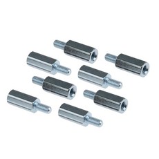 Kado 데스크톱/휴대용 모니터용 벽 마운트 스페이서 어댑터 세트 8피스 M4x14mm 육각 스테인리스 스틸 스탠드오프 나사 너트 볼트 마더보드 프로토타이핑 액세서리 PCB, 8-Pack