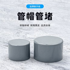 PVC管帽封頭蓋 塑料管堵 4分堵蓋 暖氣片堵水管塞子 堵頭20 25 32mm, 內徑25mm,10個裝