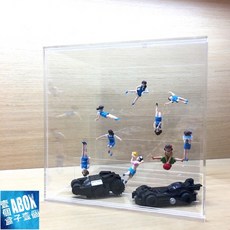 ABOX 高透光壓克力滑門展示盒, 單買四階掛板