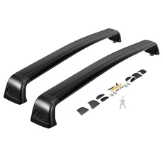 잠글 수있는 랙 크로스 바 옥상 수하물 자전거 바용 알루미늄 랙 액세서리, 01 for Model Y 20-24