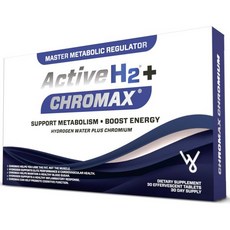 Active H2+ Chromax – Hydrogen Water Tablets with Chromium – Supports Metabolism and Energy – Molec, 1개