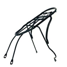 DAHON可用20寸自行車折疊車後貨架，耐重型鋼可調單車後貨架，20吋單車置物架, 20寸(V/C/碟剎)耐重固定型鋼貨架, 1個