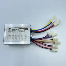 24V 36V 48V 전기 속도 스쿠터 YIYUN YK31C 액세서리 컨트롤러 자전거 500W 모터 브러시 제어, 36V 500W, 1개