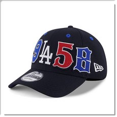 New Era 棒球帽 1948 LA Dodgers 可調節, 黑, 1個