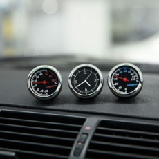 차량시계 자동시계 온도계 자동차 아날로그 습도계 장식 계기판, 시계 BL06582