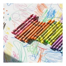 조은생활 수성크레용 24색 잘지워지는크레파스