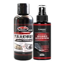 헤드램프 수리 자동차 램 키트 리폼 리페어액 코팅, 상세페이지 참고