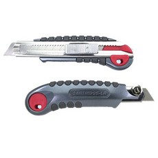 富福里 日本 NT L-2500GRP 大型連發式美工刀 金屬 六連發 自動卡榫 固定扭 L2500GR, 1個