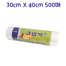 크린랩 롤백 30cm x 40cm, 대(L), 500개입, 3개
