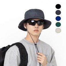 헤브잇 등산모자 남녀공용 버킷햇 캠핑모자 R17, 차콜