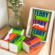 테리파머 뽑아쓰는 키친타올 무형광 천연펄프 900매 150매x6팩X1박스 (오렌지&그린) 키친타월 주방용품 생활용품 화장지 휴지 주방 물티슈, 6개, 150매