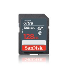 SanDisk Ultra SDXC 記憶卡 讀取100MB/s C10, 1個, 128GB