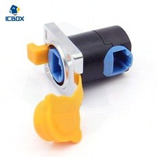 ICBOX RJ45工業級面板安裝式網路線連接器, 1個