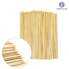 퍼플업 고기 마시멜로우 양꼬치 대용량 대나무 꼬치 28cm, 100P, 1개
