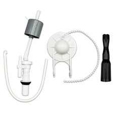 와토스 무소음 필밸브 볼탑 투피스 변기 부속 부품+3인치 플러시밸브 마개+ 세로형 조립공구