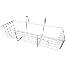 花槽架/花架 41x14.5x9.5cm, 1 Tier, 白色/黑色