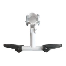 전기 자전거 앞좌석 페달 범용 부드럽고 안장 발판 전동차 학생 안장에 탱크, 화이트풋, 1개