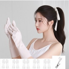 비앙 끈질긴니트릴고무장갑5, 5개, 소(S), 화이트