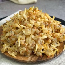 쫄깃한 건조개살 / 말린 조갯살 개량조개 바지락살 볶음 조림 반찬 안주, 1개, 500g
