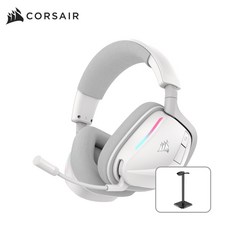 커세어 보이드 V2 RGB WIRELESS 게이밍 헤드셋, 화이트거치대세트, 단일품목