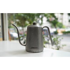 CAFEDE KONA FRIDAY 手沖壺 600ml 不鏽鋼細口壺 304不鏽鋼, 復古不鏽鋼色, 1個