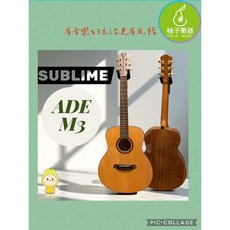 SUBLIME ADE M3 全單板木吉他, 1個