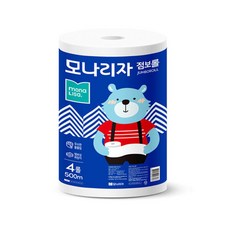 모나리자 점보롤 업소용화장지 500m 4롤 대용량 화장지 휴지 두루마리JS, 1개