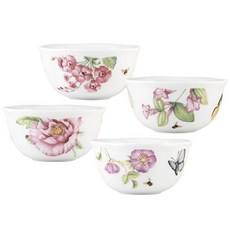 Lenox Butterfly Meadow 수프 스푼 세트 0.3kg 0.6파운드 멀티 265200, Chopsticks with Stands, Set of