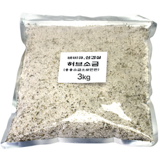 소금나무 구운 허브 소금(고기 업소용), 1개, 3kg