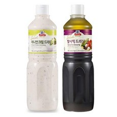 코스트코 맥코믹어니언크림드레싱 1kg + 발사믹 드레싱1.1kg 683172, one option, 1개