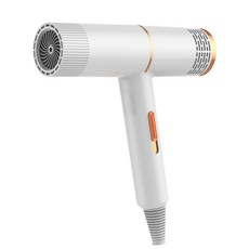 PRO. 高速吹風機 大功率家用髮廊速乾 藍光護髮 便攜, 美規110V【台灣適用】, T型-白色【800W】