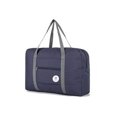 박스비 여행 초경량 접이식 보조 가방, 심플-네이비, 1개