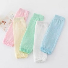 無品牌 嬰幼兒袖套 夏季 薄款 寶寶 睡覺 空調房 保暖 護手臂套