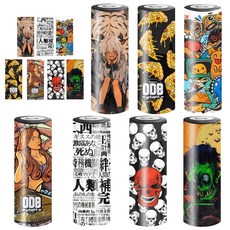 21피스 18650 배터리 보호 슬리브 18650 배터리 열 수축 랩 PVC 튜브 18650 충전식 배터리 교체 커버 스킨 7가지 스타일 프리컷, 21피스 18650 배터리 보호 슬리브, 18650 배