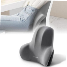 게이밍의자쿠션 쿠션 허리 등받이 척추 메모리 사무실 의자 컴퓨터, 상세페이지 참조