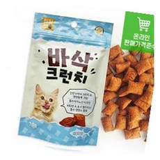 MN 바삭 크런치 70g 참치맛 고양이간식참치맛